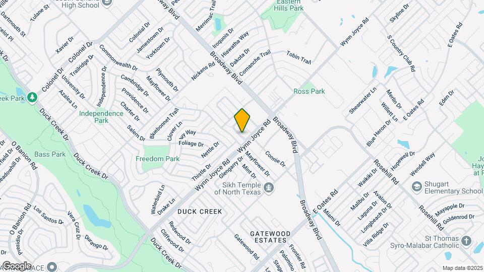 3934 Wymess Dr Map and Location Details