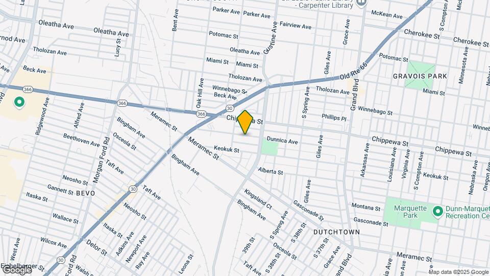 3932 Dunnica Ave Mapa y Detalles de la Ubicación