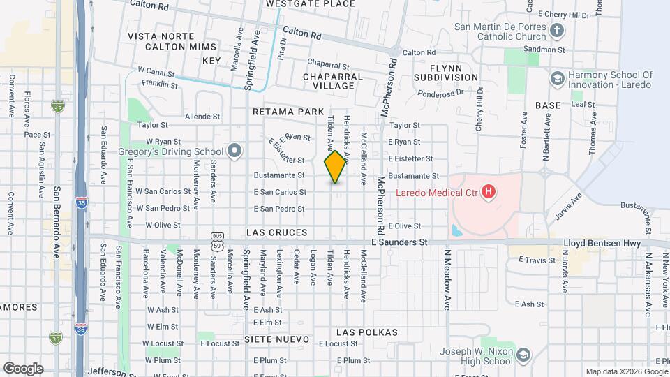4101 Tilden Ave Mapa y Detalles de la Ubicación