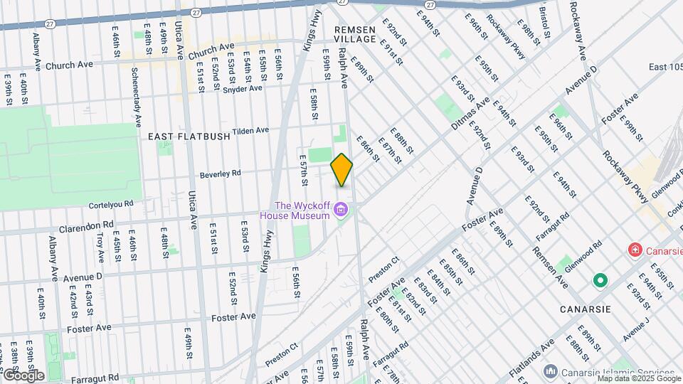 343 E 59th St Map and Location Details