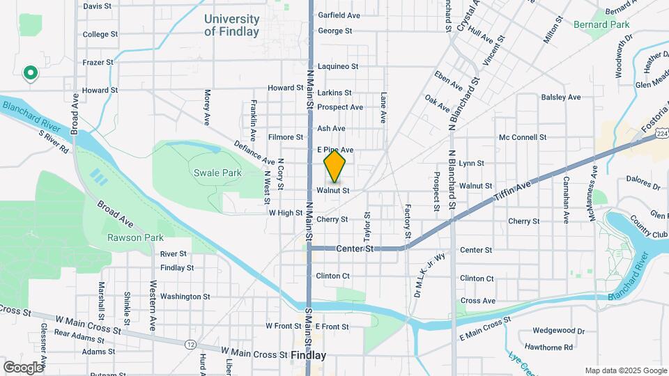 130 Walnut St, Unit B Map and Location Details