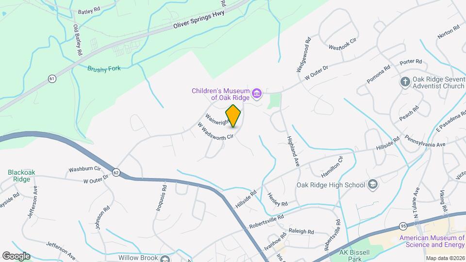 136 E Wadsworth Cir Map and Location Details