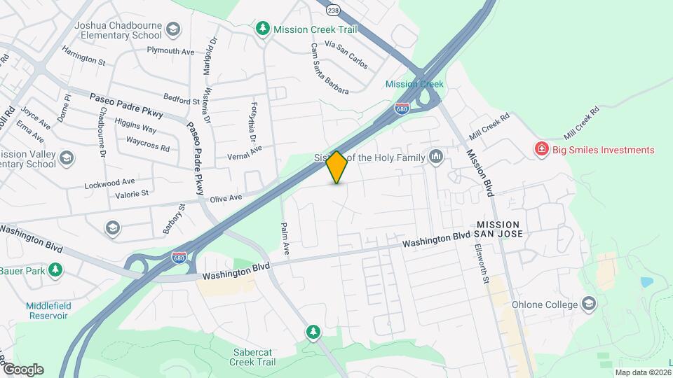 776 Olive Ave Map and Location Details