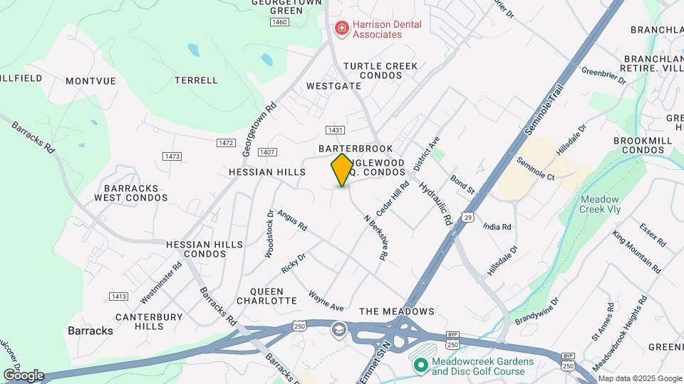 2323 N Berkshire Rd Map and Location Details