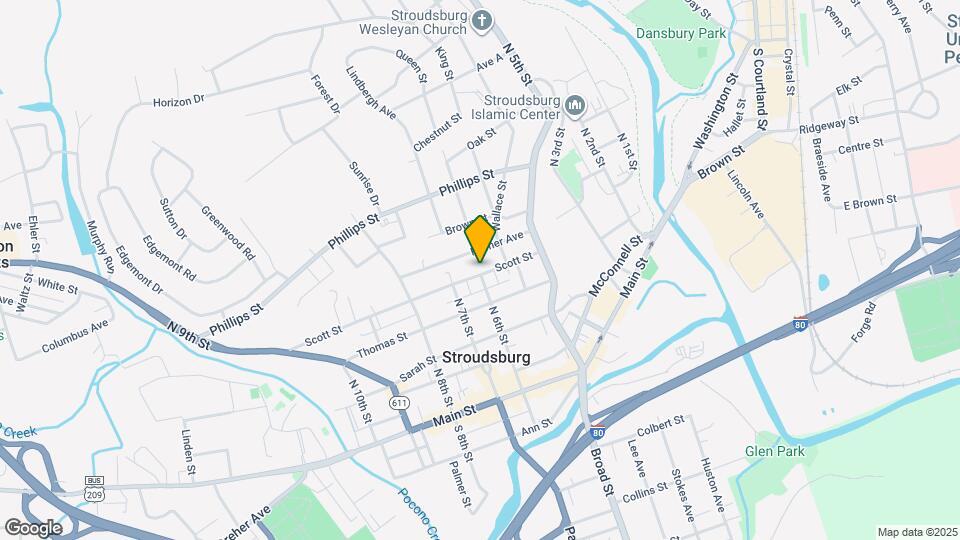 552 Scott St Map and Location Details