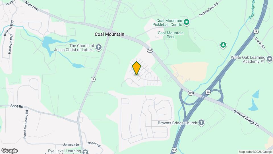 3974 Cutler Donahoe Way Mapa y Detalles de la Ubicación