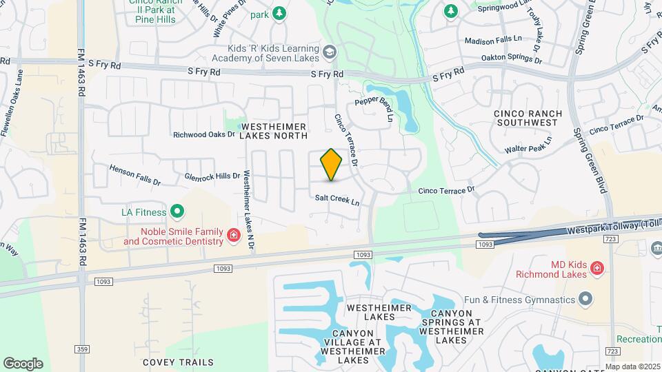 26203 Ginger Gables Ln Map and Location Details