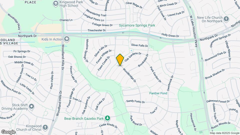 3926 Oak Gardens Dr Map and Location Details