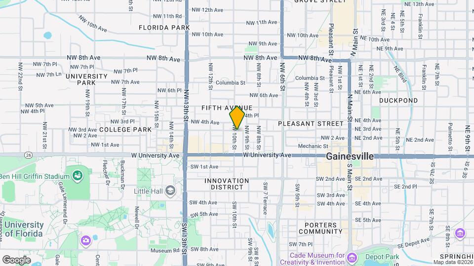 927 NW 3rd Ave Map and Location Details