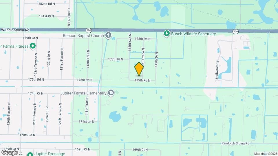 11405 175th Rd N Map and Location Details