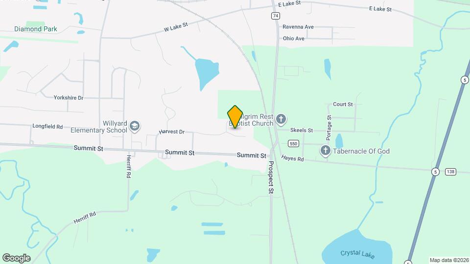 Harvest Rose Map and Location Details