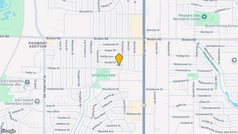 7835 Tillman St Map and Location Details