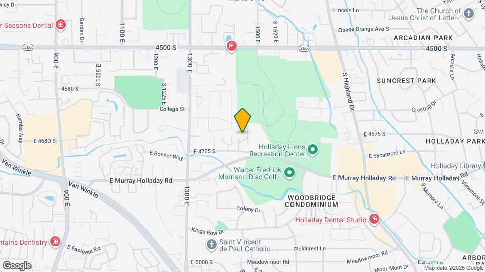 4670 S Brookwillow Cv Map and Location Details