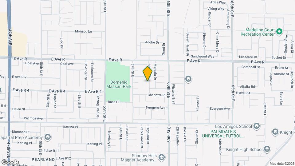 37835 58th St E Map and Location Details