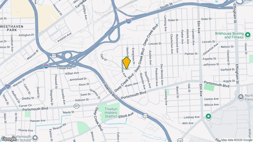 2304 Nashville Ave Map and Location Details