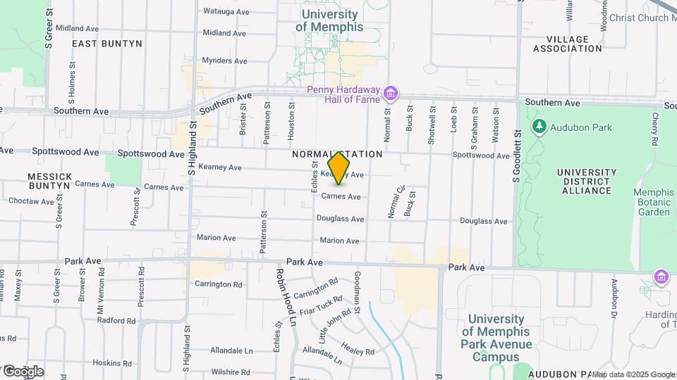 3764 Carnes Ave Map and Location Details