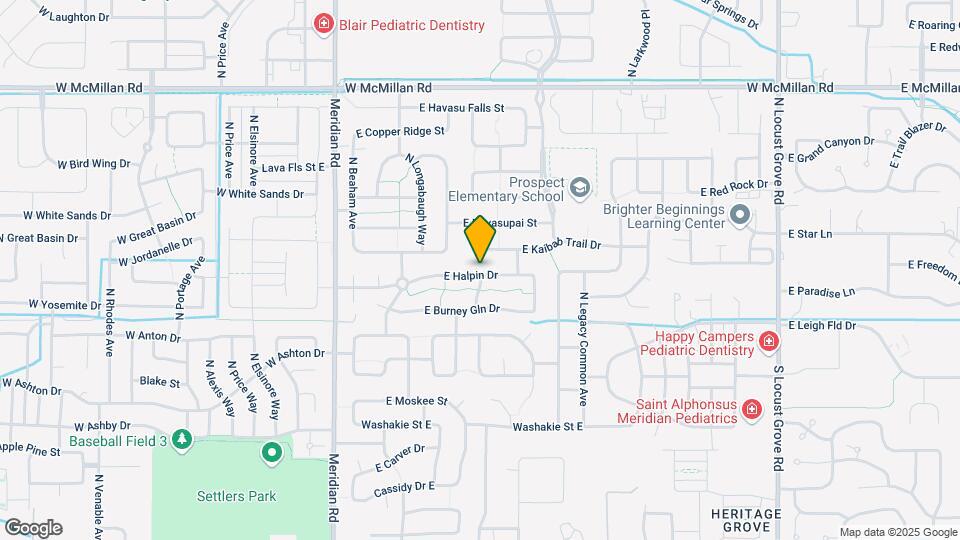 538 E Halpin Dr Map and Location Details