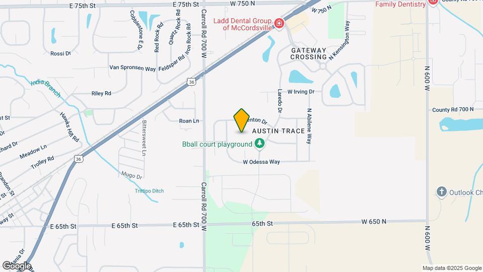 6905 N Garland Ct Map and Location Details