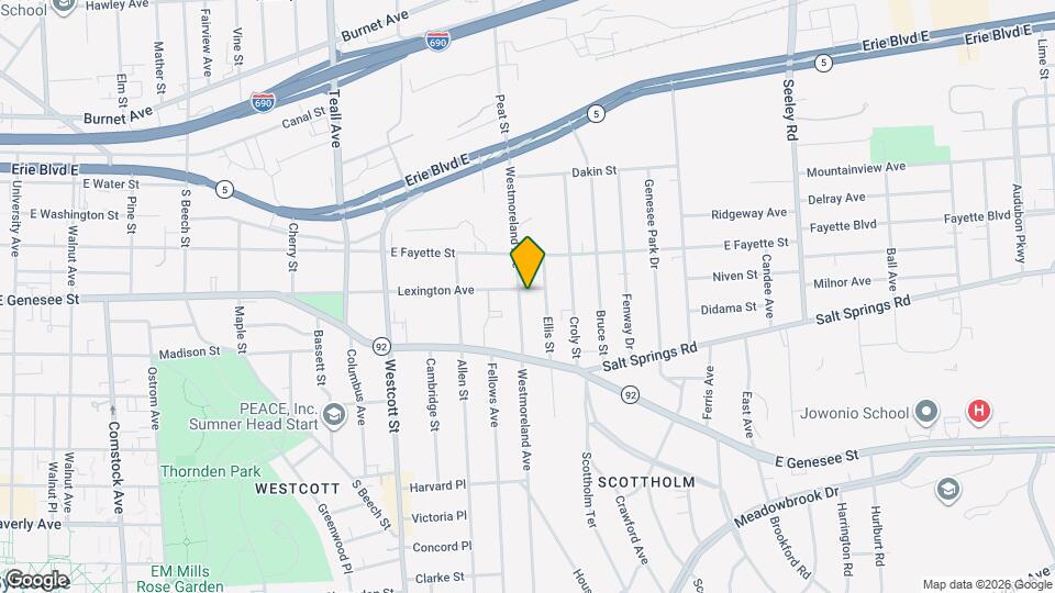 407 Westmoreland Ave Map and Location Details