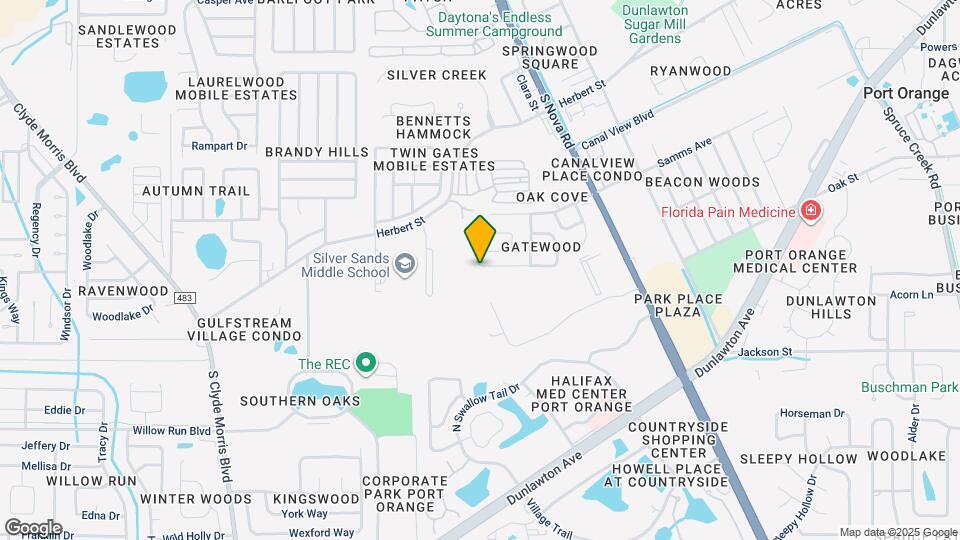 1113 Oak Forest Cir Map and Location Details