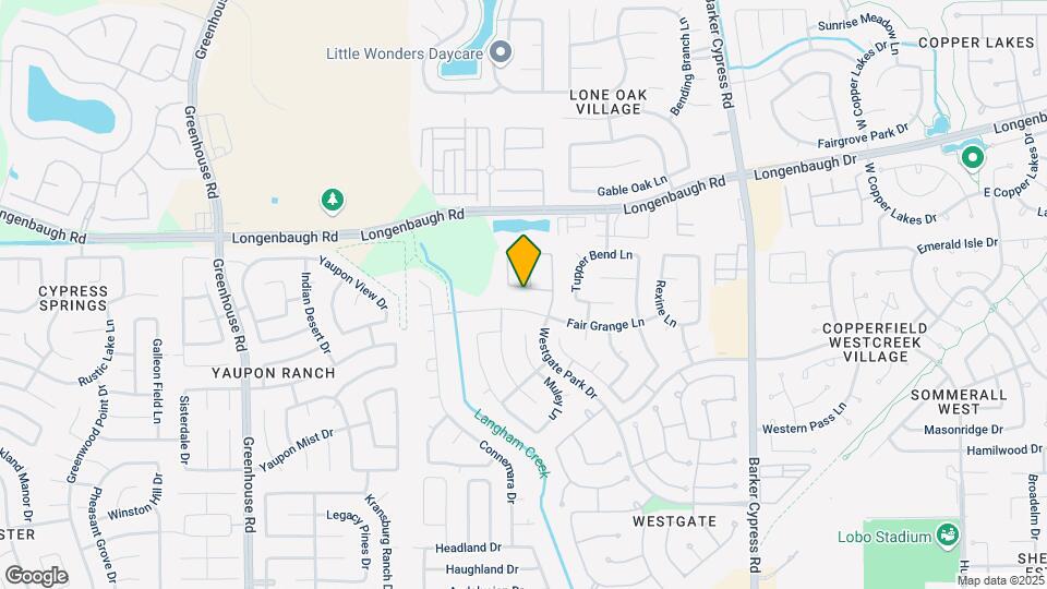 18435 Westgate Pasture Ln Map and Location Details