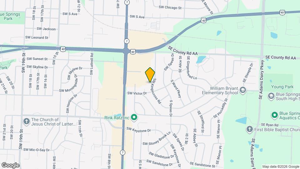 1037-1039 SW Kingscross Rd Map and Location Details