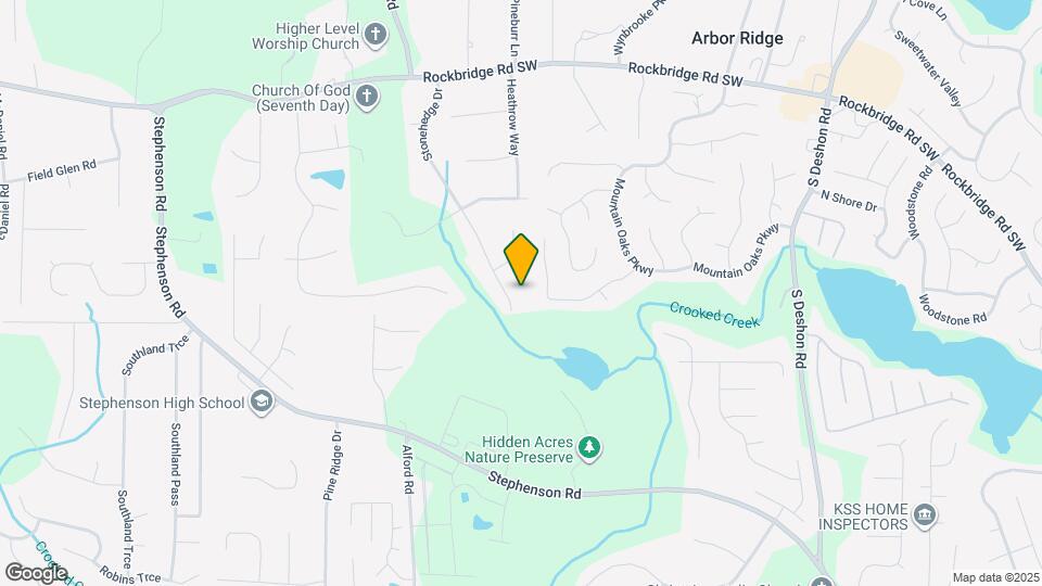 662 Stonehedge Dr Map and Location Details