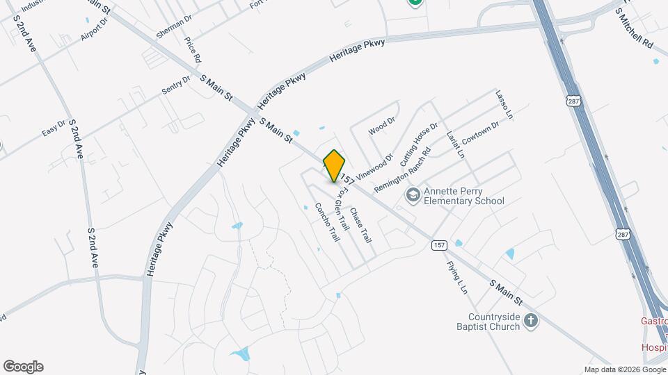 1214 Inglewood Dr Map and Location Details