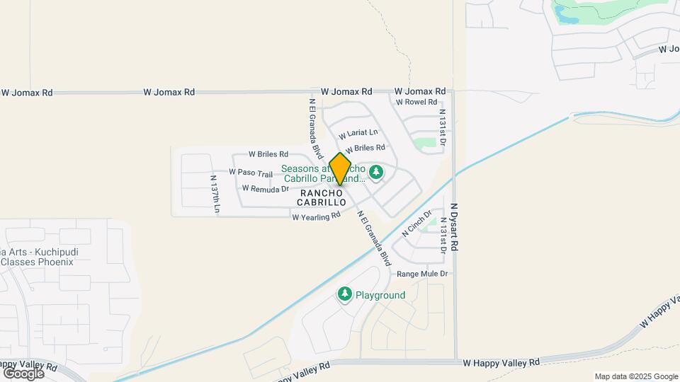 25837 N 134th Dr Map and Location Details