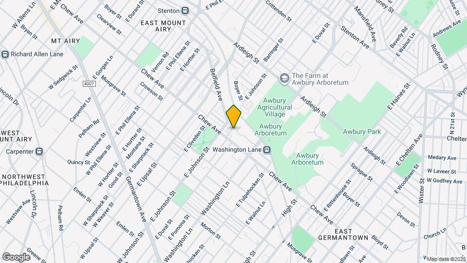 614 E Brinton St Mapa y Detalles de la Ubicación