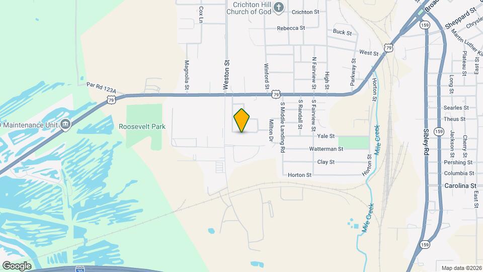 209 S Roosevelt Dr Map and Location Details