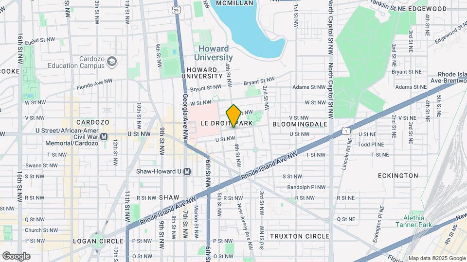 1934 4th St NW Mapa y Detalles de la Ubicación