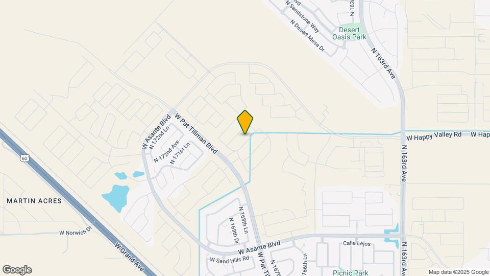 24940 N 170th Dr Map and Location Details