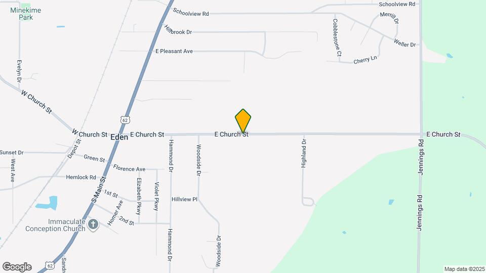 2955 E Church St Map and Location Details