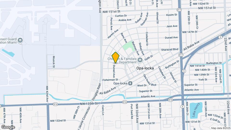 340 Dunad Ave Map and Location Details