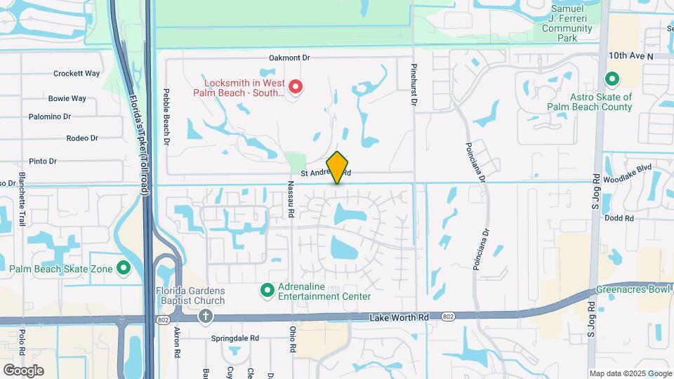 626 Laconia Cir Map and Location Details