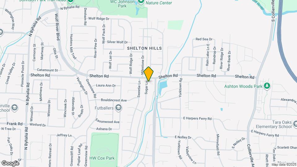 1250 Sugar Ln Map and Location Details