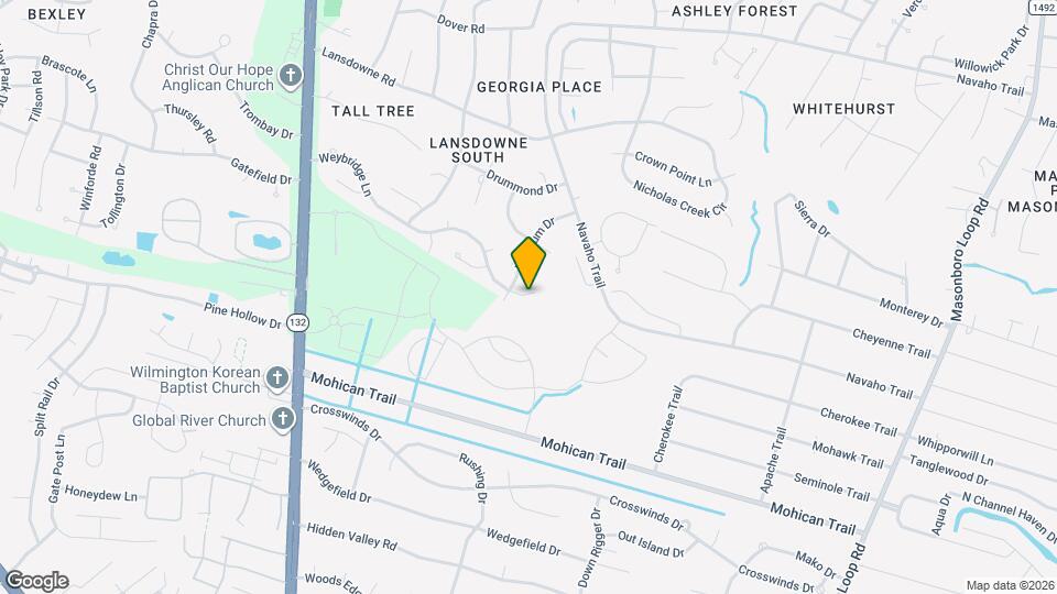 5006 Weybridge Ln Map and Location Details