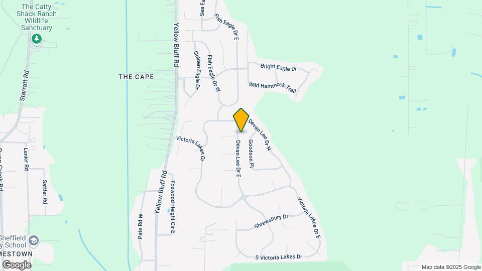 13831 Devan Lee Dr E Map and Location Details