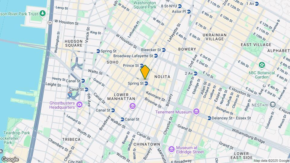 Landmark Mapa y Detalles de la Ubicación