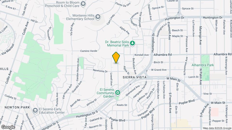 4433 Maycrest Ave Mapa y Detalles de la Ubicación