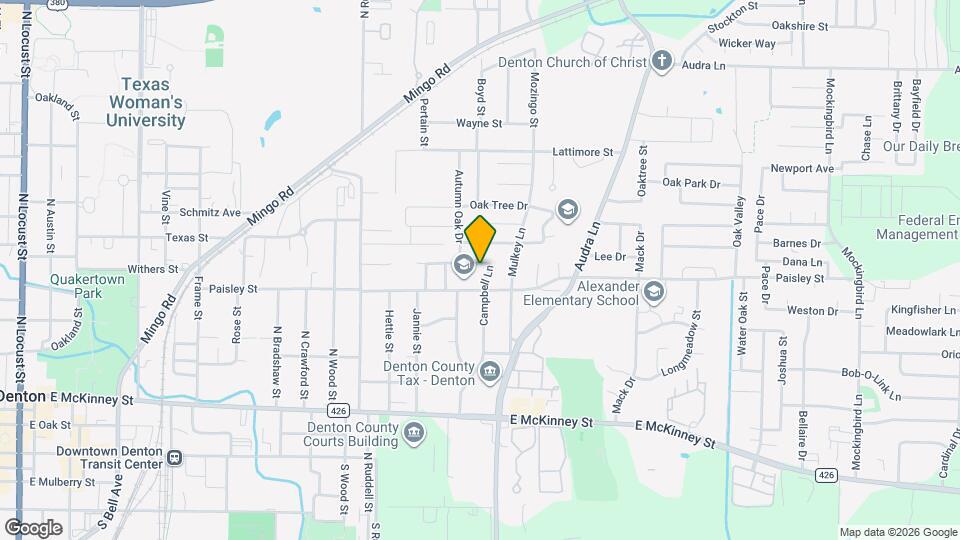 1620 May St Map and Location Details