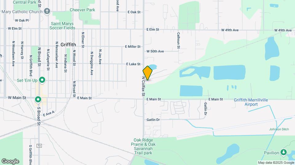201 N Colfax Map and Location Details