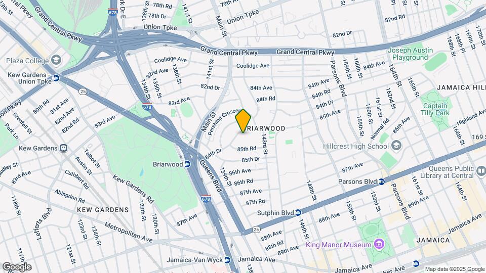 141-40 84th Dr Mapa y Detalles de la Ubicación