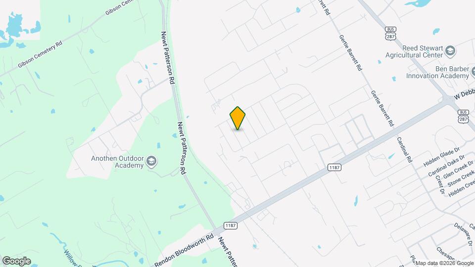 1708 Griffin Ln Map and Location Details