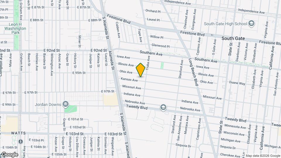 2565 Kansas Ave, Unit B Mapa y Detalles de la Ubicación