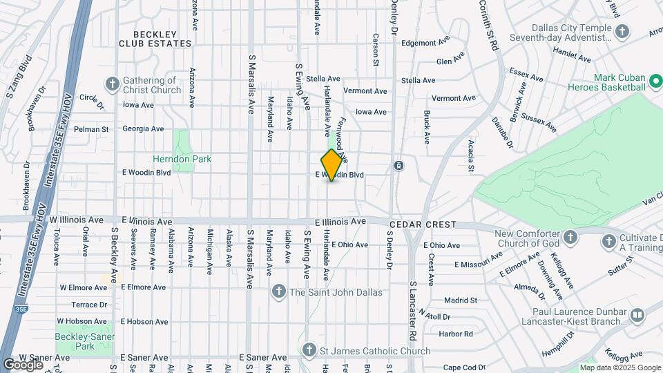 2114 Harlandale Ave Map and Location Details