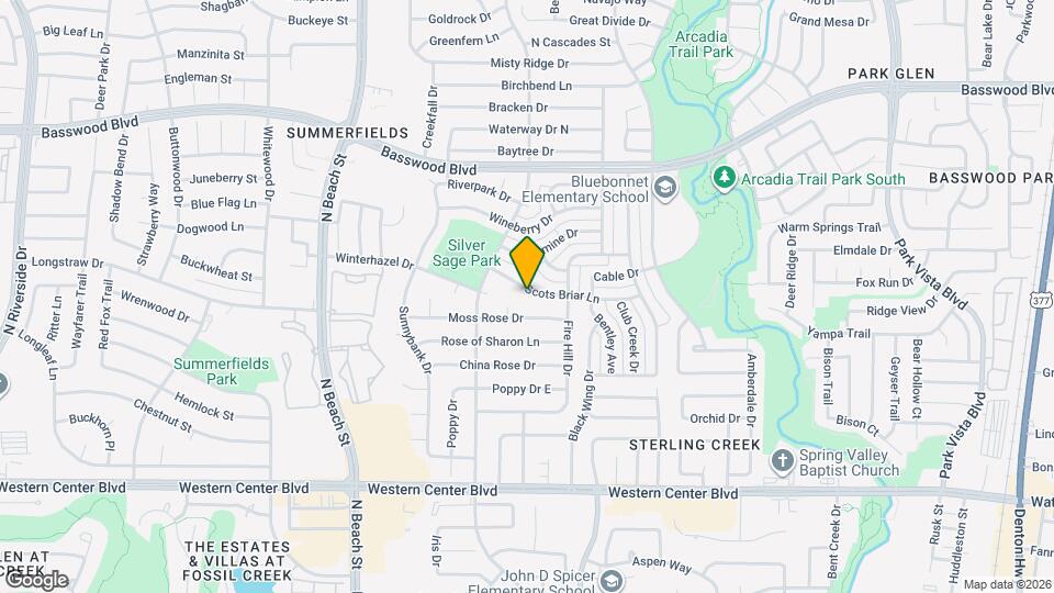 4732 Scots Briar Ln Mapa y Detalles de la Ubicación