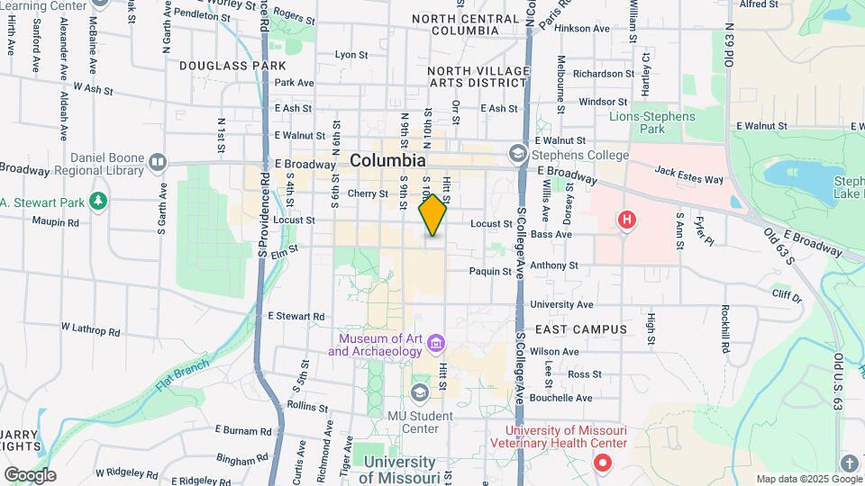 260 S 10th St Map and Location Details