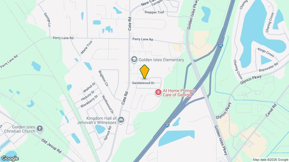 110 Sandalwood Dr Map and Location Details